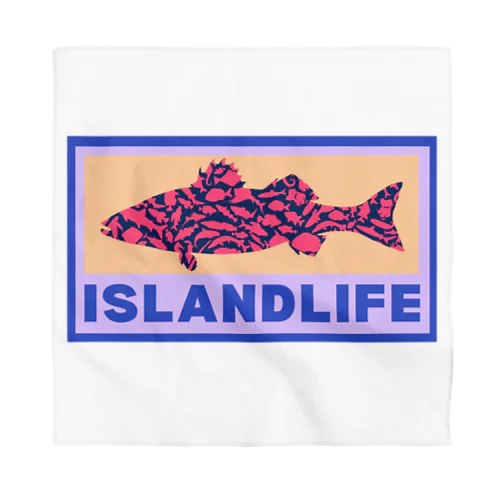 Islandlife　colorfulFish バンダナ