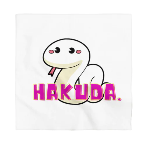 HAKUDA.ロゴ Bandana