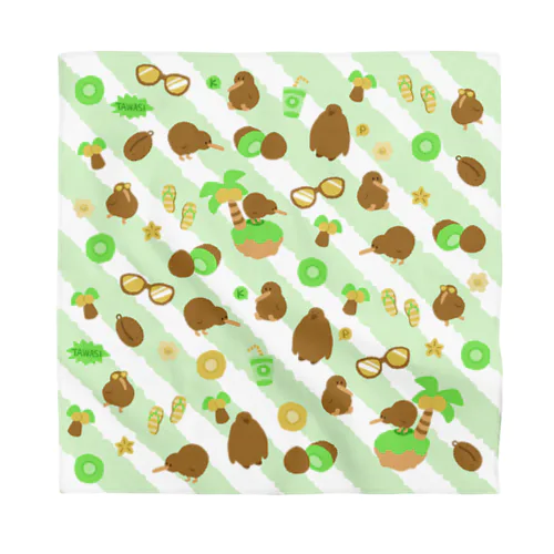 サマー🥝キーウィ🥝グリーン Bandana