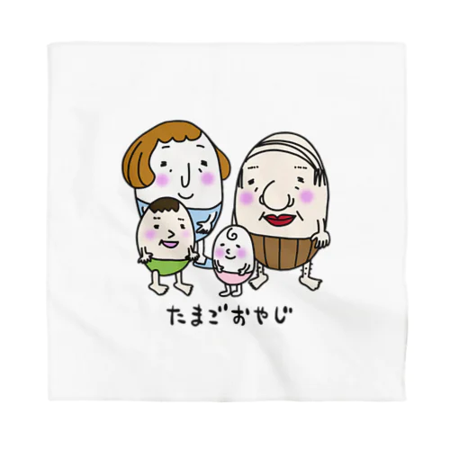 たまごおやじ Bandana