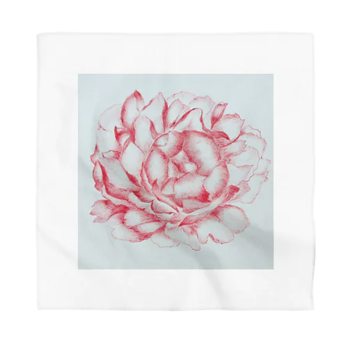 芍薬 peony Bandana