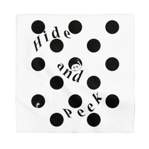 H&P in a dot（水玉柄の中） Bandana