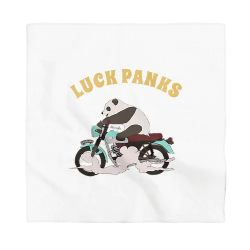 バイク乗りのパンダ Bandana