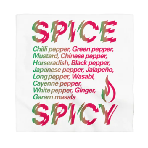 SPICE SPICY（Chili） バンダナ