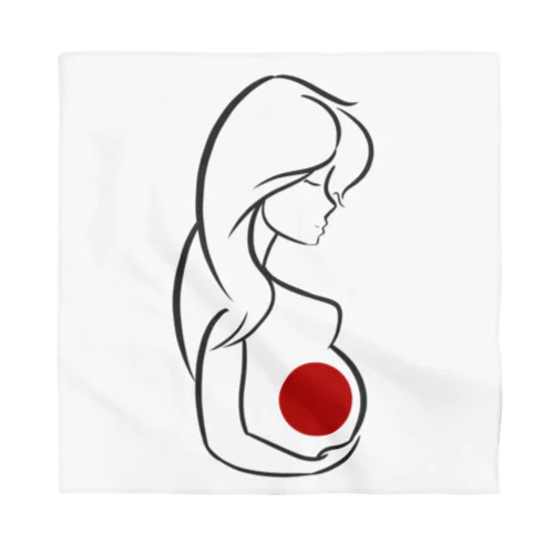 Pregnant in Japan バンダナ