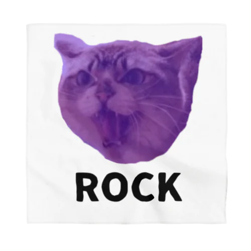 ロックなネコ Bandana