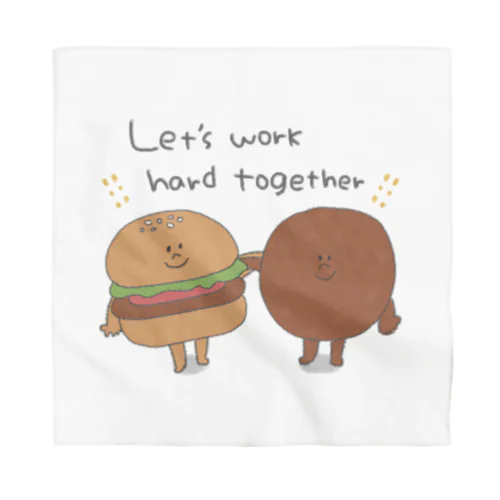 だいずき！ハンバーガー Bandana