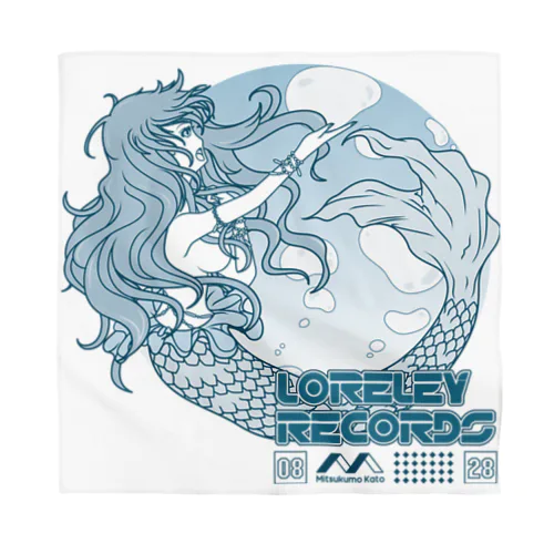 Loreley records バンダナ