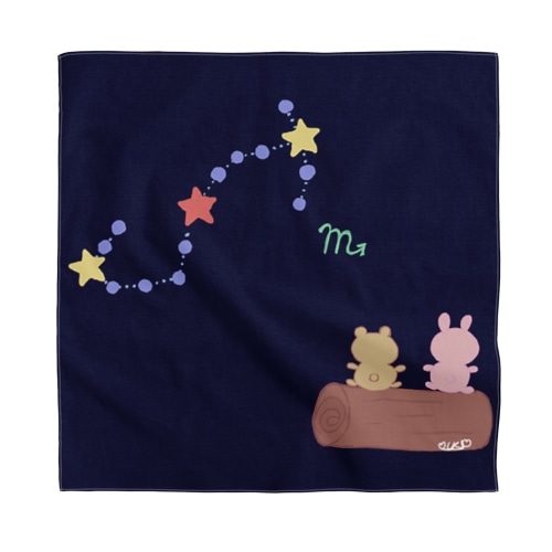 さそり座（夜空） Bandana