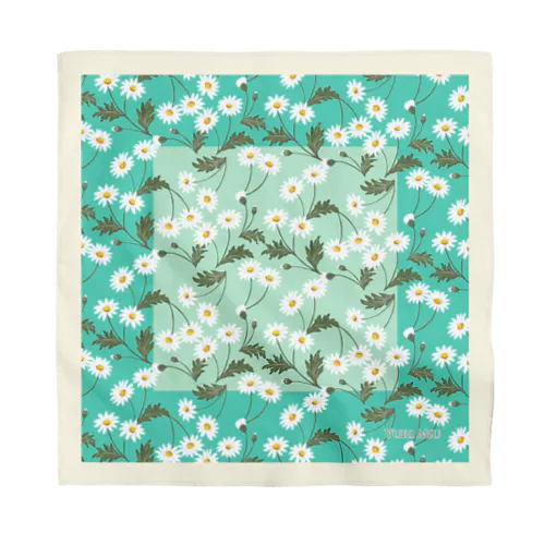 マーガレット ＊ Margaret Flowers Bandana