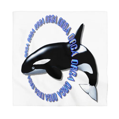 ORCA シャチ Bandana