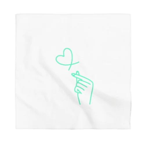 mint green lover Bandana