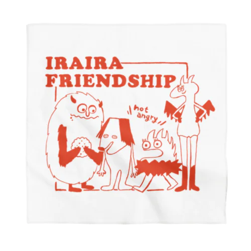 iraira friendship バンダナ