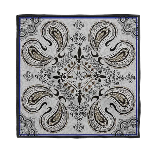 charity paisley scarf dark ver. Bandana