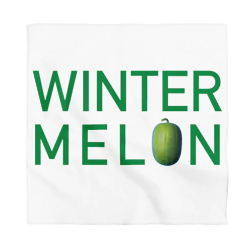 WINTER MELON 冬瓜1 Bandana