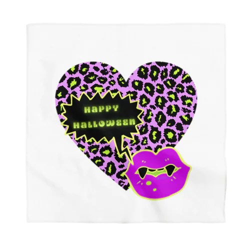 Happy Halloween Lips Bandana