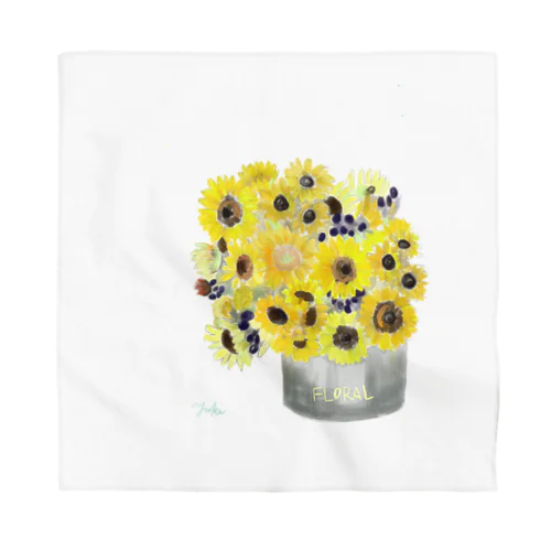 sunflowers Bandana