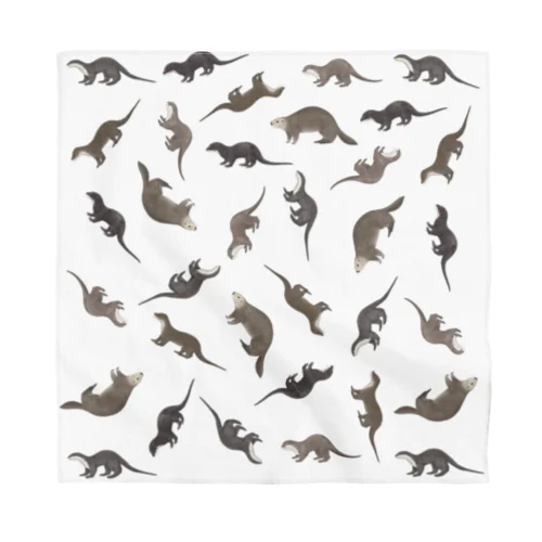 Five Otters Bandana