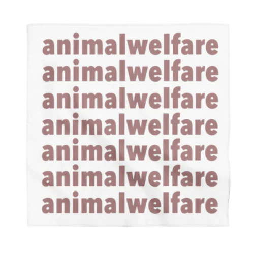 animalwelfare バンダナ