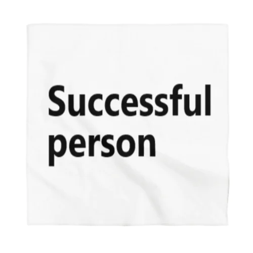 成功者　Successful person バンダナ