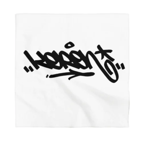 KERON ブラックタグ Bandana