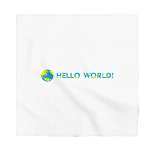 HelloWorld バンダナ