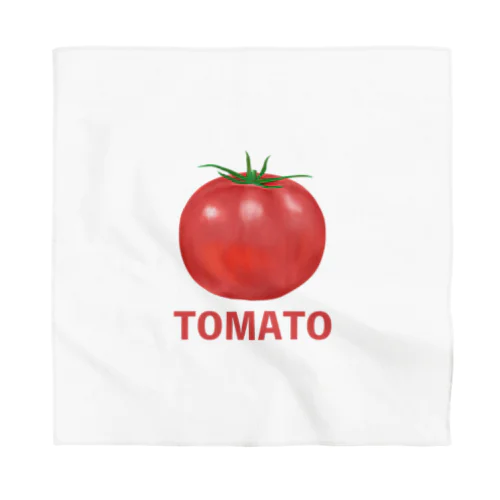 シンプルなトマトのイラスト Bandana