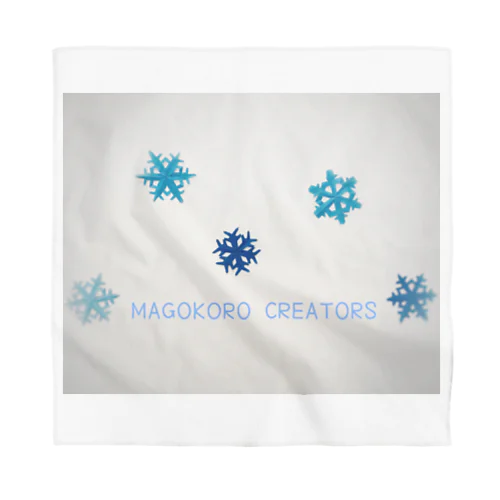 雪の結晶 Bandana