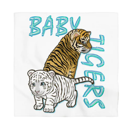 BABY TIGERS Bandana