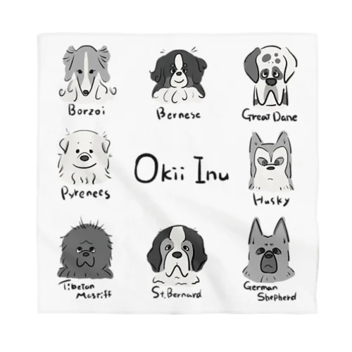 okii inu バンダナ