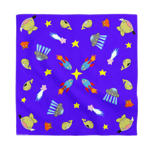 宇宙の海を泳いじゃおう☆ Bandana