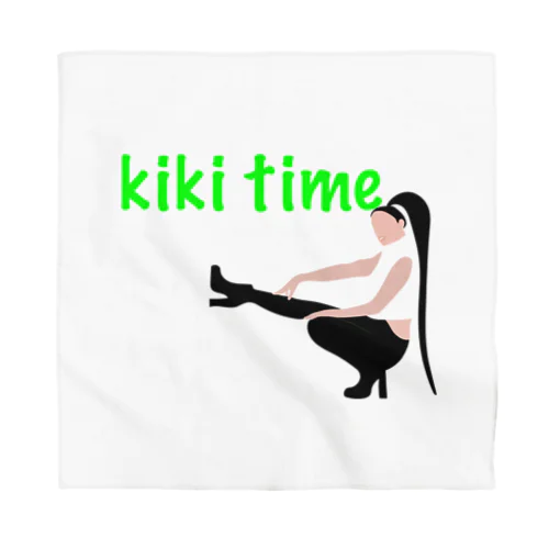 kiki time バンダナ