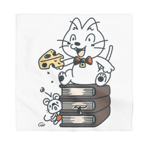 ねことネズミと例のチーズA Bandana