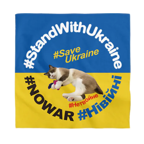 #StandWithUkraineとポアンカレ氏 스카프