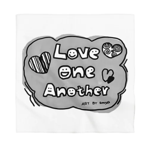 【Love one Another】#18共に愛し合う バンダナ