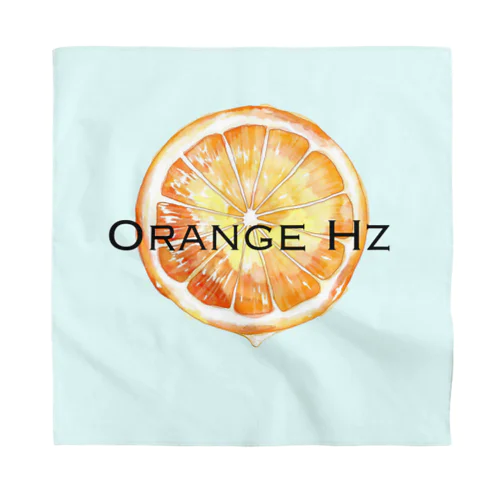 Orange Hz Bandana