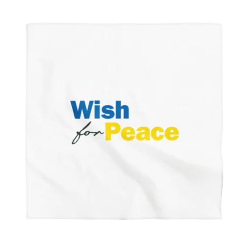 Wish for Peace UKR🇺🇦 バンダナ