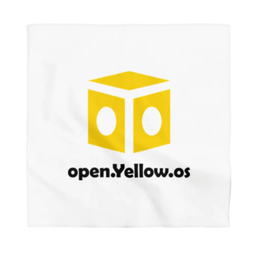 open.Yellow.os公式支援グッズ バンダナ