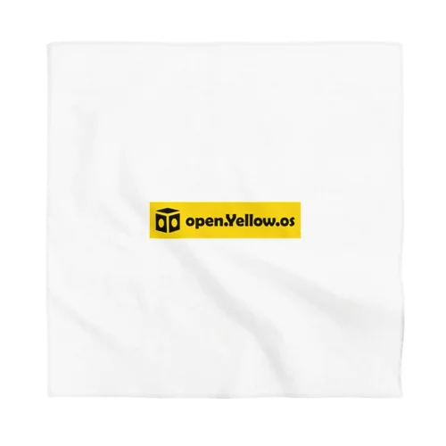 open.Yellow.os公式支援グッズ Bandana