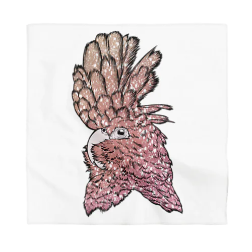 Pink Parrot Bandana