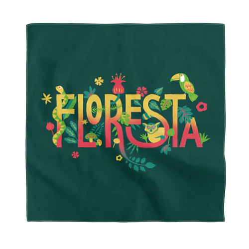 La Floresta バンダナ