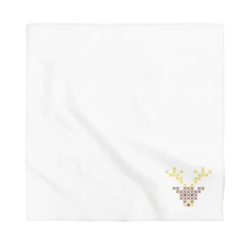 雄鹿 Cross-stitch Bandana
