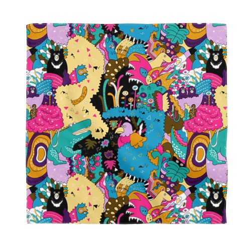 モジャモジャ森のあにまる Bandana