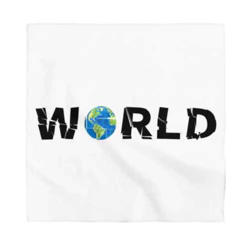 WORLD(英字＋１シリーズ) Bandana