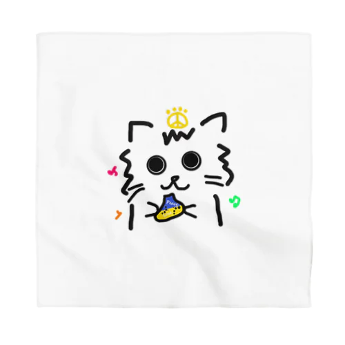 ウクライナオカリナねこ Bandana