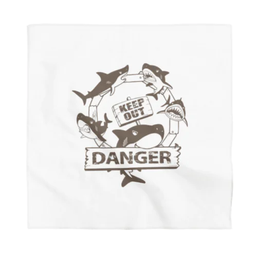 KEEP OUT Bandana