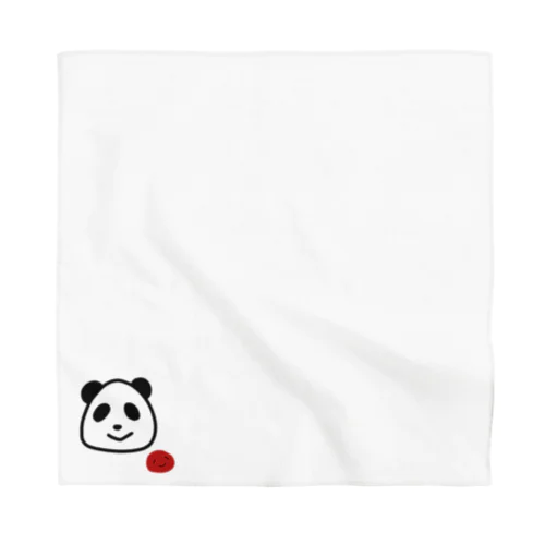 パンダおにぎりとうめぼしちゃん PandaCafe Bandana