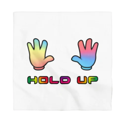 HOLD UP バンダナ