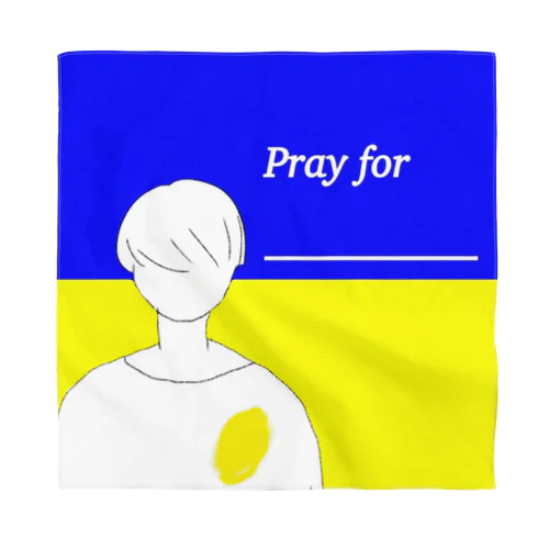 Pray for ___ バンダナ