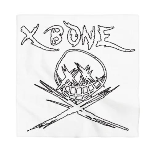 RAKUGAKIXBONE Bandana